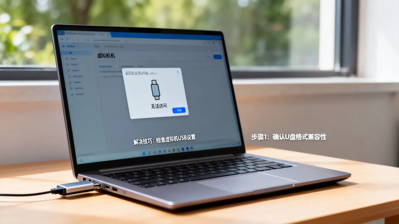虚拟机里查到优盘但无法访问怎么办？虚拟机识别U盘却打不开的解决技巧