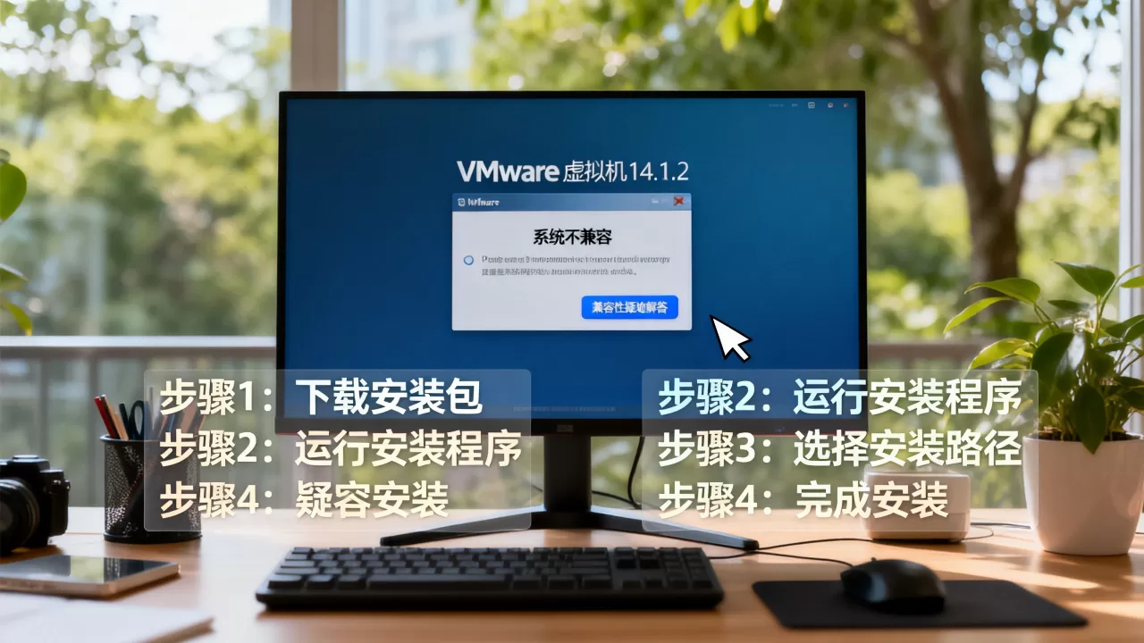 VMware虚拟机14.1.2怎么安装?系统不兼容怎么办? VMware虚拟机14.1.2怎么安装?系统不兼容怎么办?