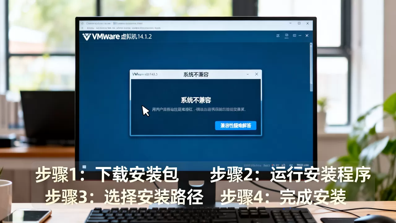 VMware虚拟机14.1.2怎么安装?系统不兼容怎么办? VMware虚拟机14.1.2怎么安装?系统不兼容怎么办?