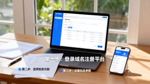 域名注册后怎么拍卖？，新手卖家操作步骤有哪些？