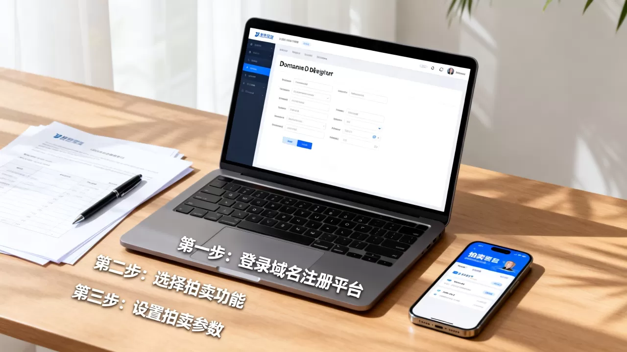 域名注册后怎么拍卖?,新手卖家操作步骤有哪些? 域名注册后怎么拍卖?,新手卖家操作步骤有哪些?