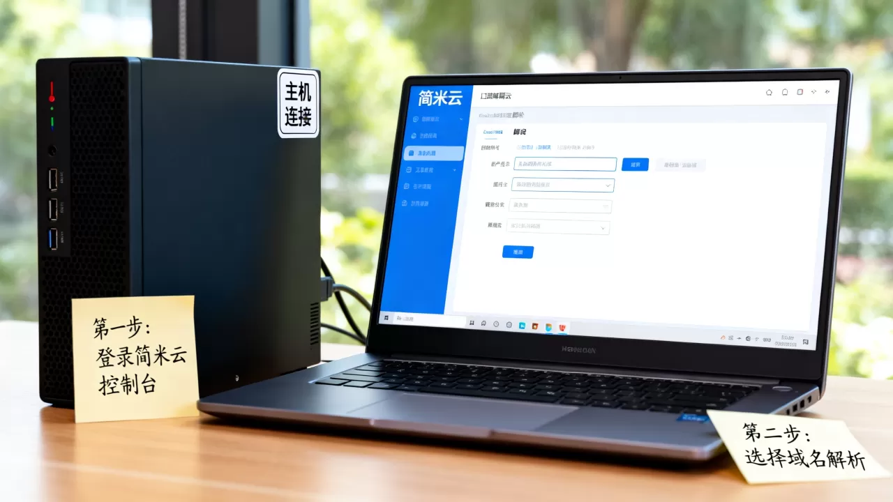 简米云域名解析到主机怎么做？常见问题解决教程