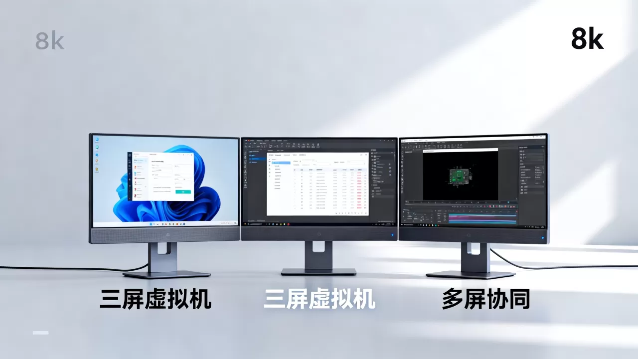 三屏虚拟机是什么?如何实现多屏协同操作,好用吗 三屏虚拟机是什么?如何实现多屏协同操作,好用吗