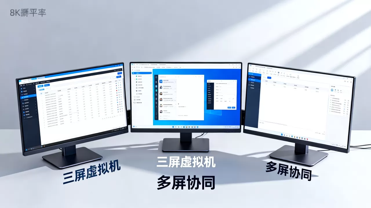 三屏虚拟机是什么?如何实现多屏协同操作,好用吗 三屏虚拟机是什么?如何实现多屏协同操作,好用吗