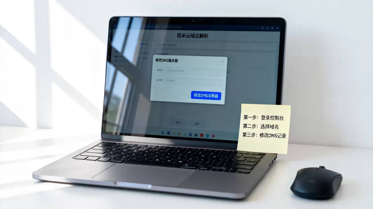 简米云域名解析修改教程,新手操作步骤详解与常见问题解答?怎么改DNS,域名解析失败怎么办 简米云域名解析修改教程,新手操作步骤详解与常见问题解答?怎么改DNS,域名解析失败怎么办