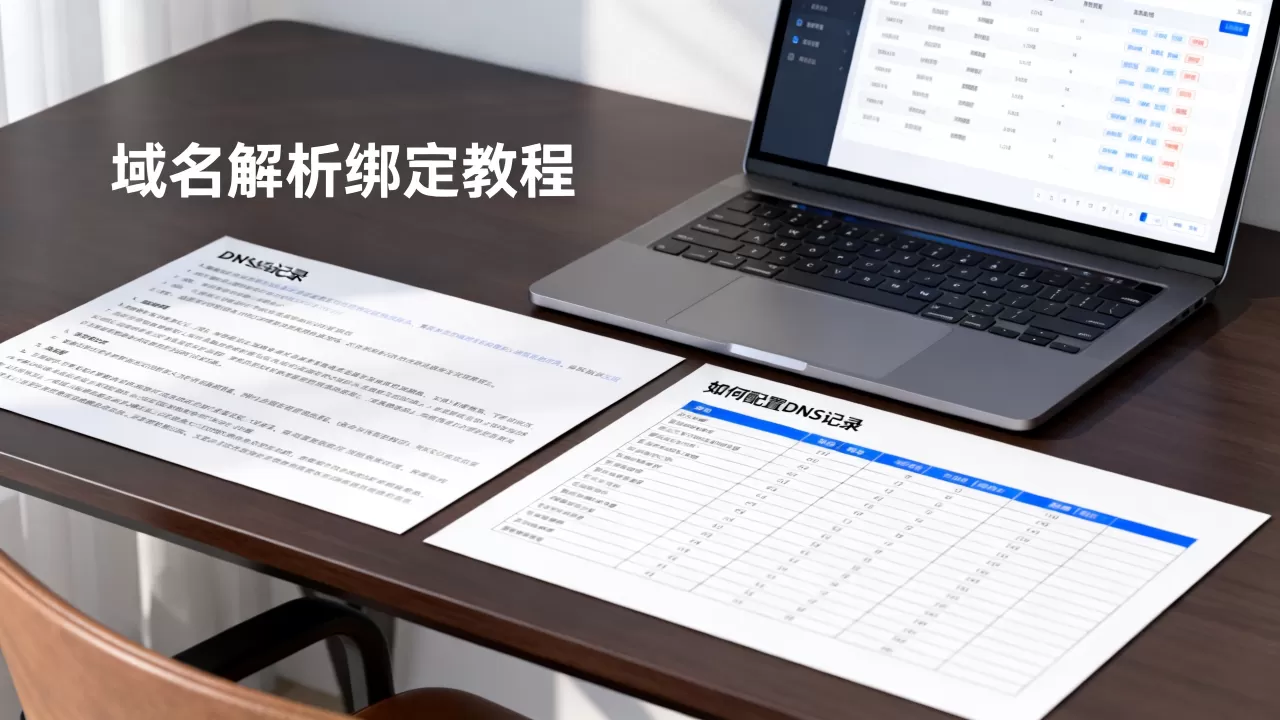 怎么映射到自己的域名？域名解析绑定教程，如何配置DNS记录？