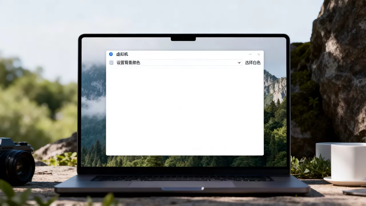 虚拟机背景白色怎么设置?,如何修改虚拟机白色背景? 虚拟机背景白色怎么设置?,如何修改虚拟机白色背景?