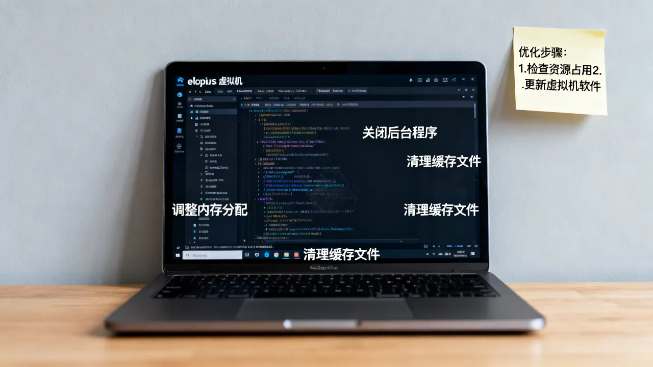 elipse虚拟机卡顿怎么办？elipse虚拟机运行缓慢如何优化？