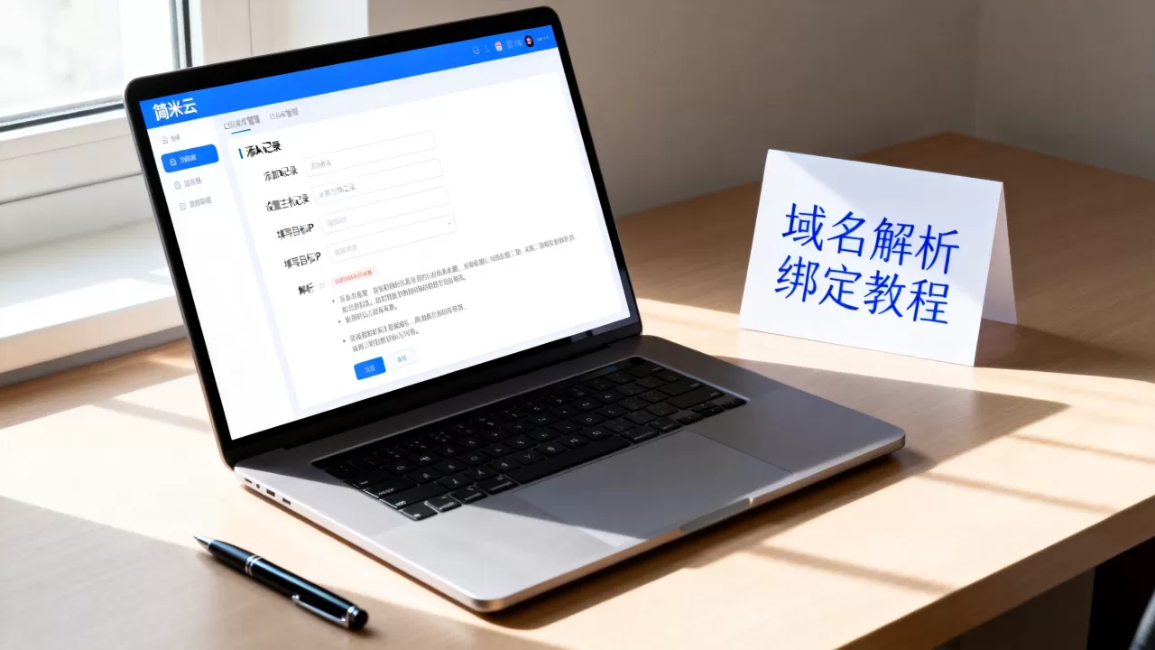 简米云域名购买后怎么解析绑定到网站使用?,域名解析绑定教程 简米云域名购买后怎么解析绑定到网站使用?,域名解析绑定教程
