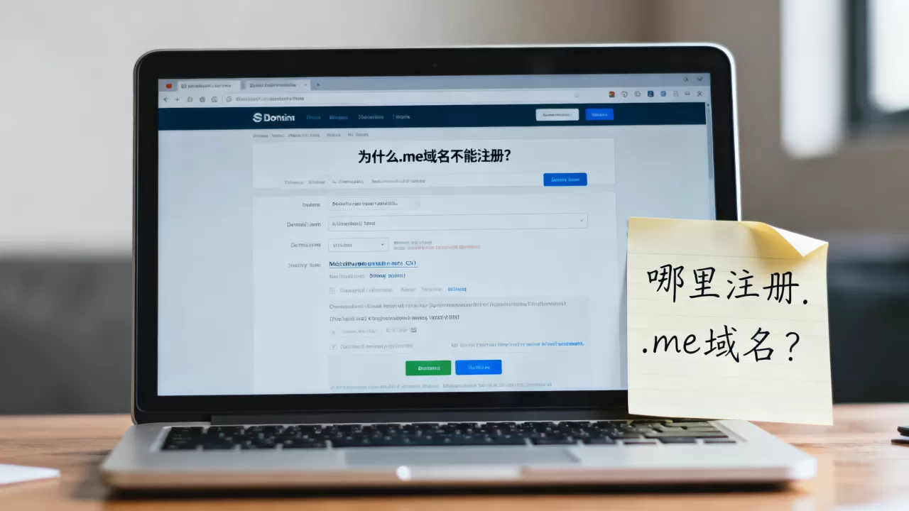 为什么.me域名现在不能注册了?哪里还能注册.me域名? 为什么.me域名现在不能注册了?哪里还能注册.me域名?