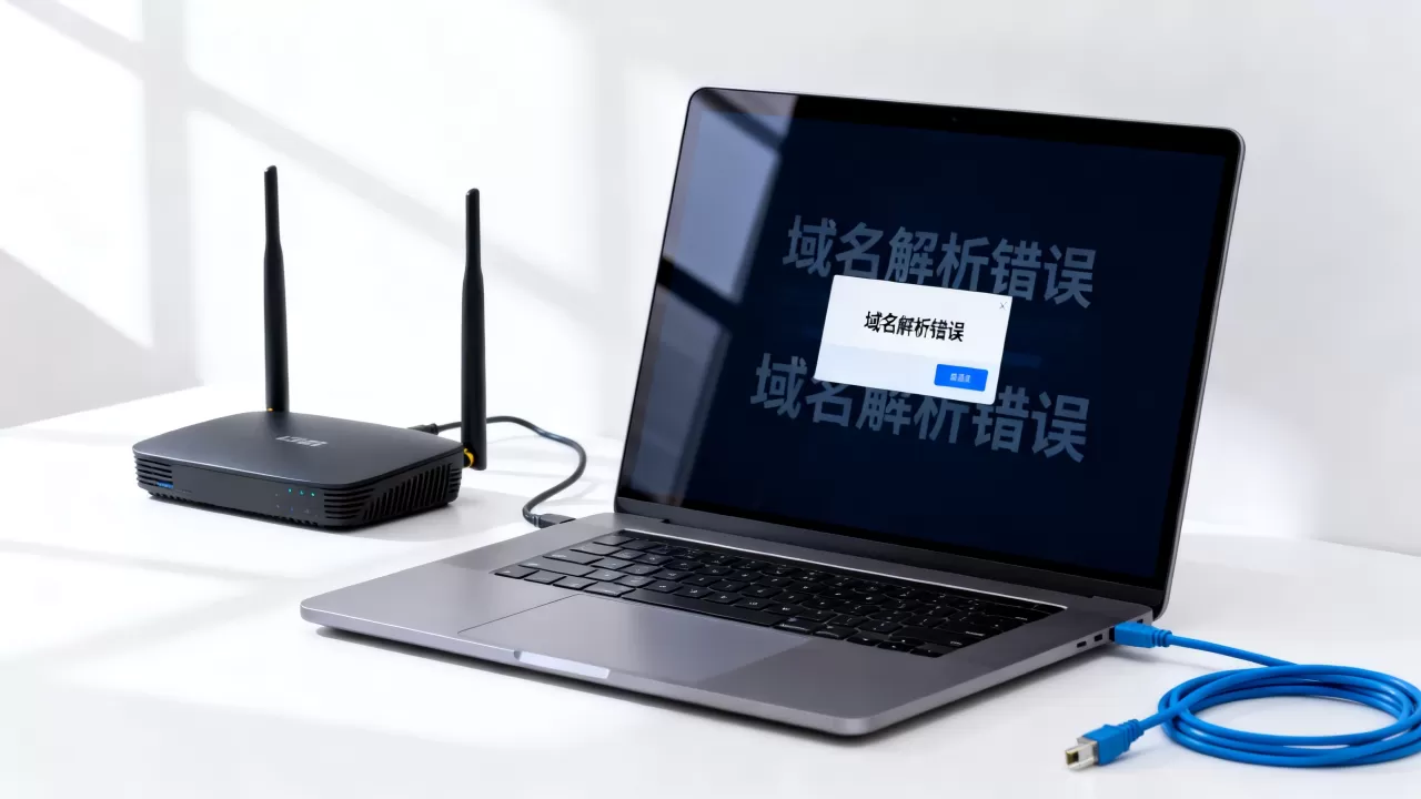 为什么我访问的网站总提示域名解析错误怎么办，域名解析错误怎么修复？