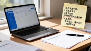 邮箱域名可以改吗？企业邮箱域名变更步骤和注意事项是什么？