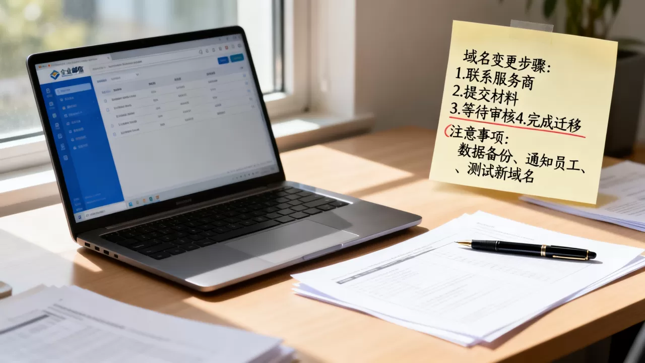 邮箱域名可以改吗?企业邮箱域名变更步骤和注意事项是什么? 邮箱域名可以改吗?企业邮箱域名变更步骤和注意事项是什么?