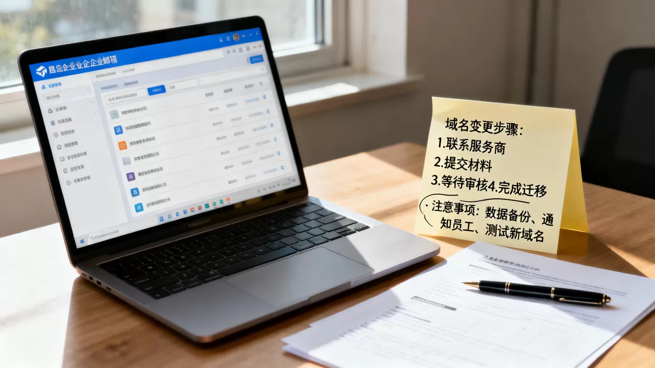 邮箱域名可以改吗?企业邮箱域名变更步骤和注意事项是什么? 邮箱域名可以改吗?企业邮箱域名变更步骤和注意事项是什么?