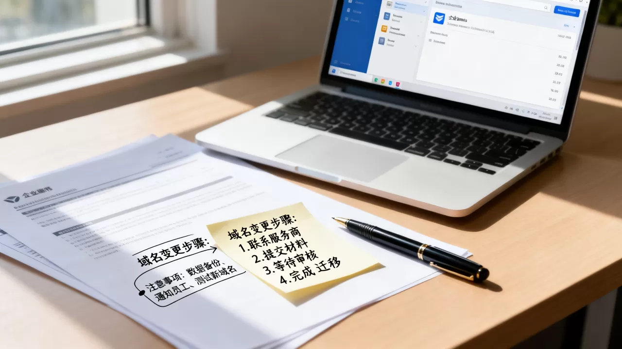 邮箱域名可以改吗?企业邮箱域名变更步骤和注意事项是什么? 邮箱域名可以改吗?企业邮箱域名变更步骤和注意事项是什么?