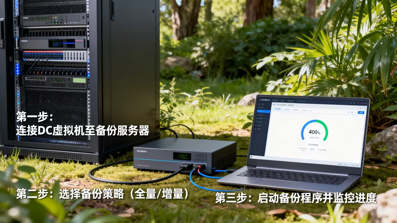如何高效进行DC虚拟机备份？DC虚拟机备份有哪些步骤？