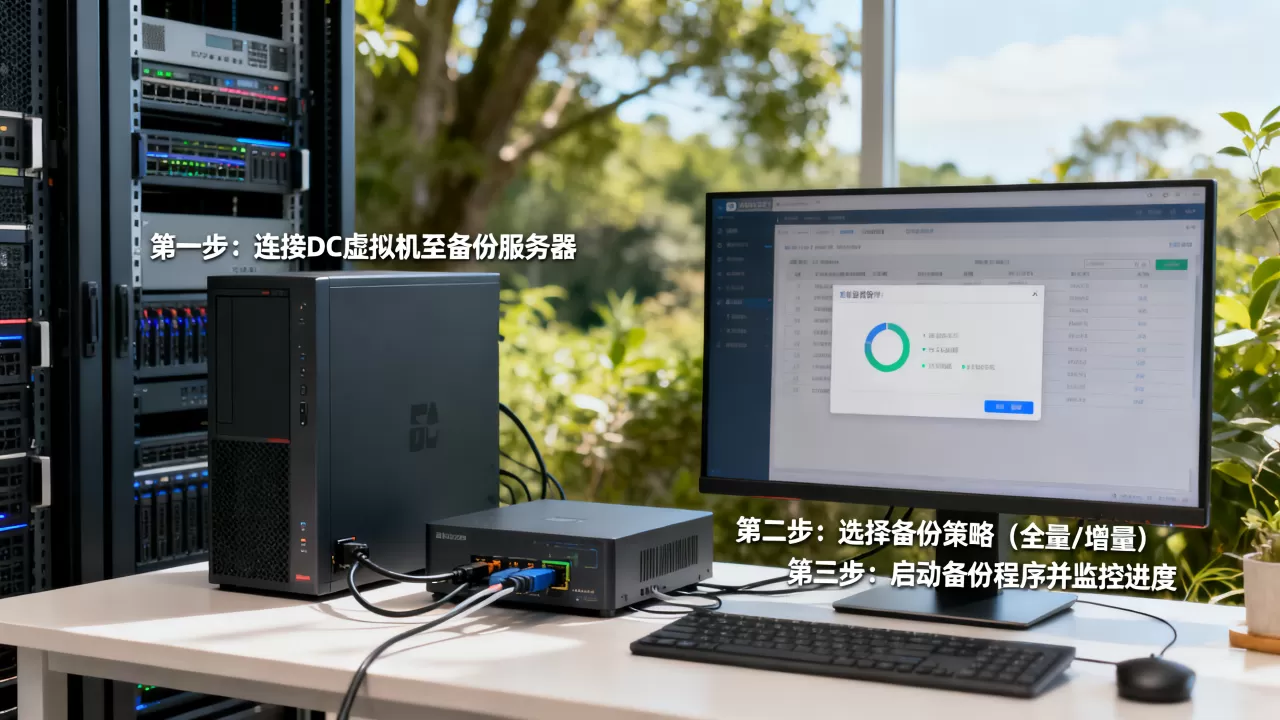 如何高效进行DC虚拟机备份？DC虚拟机备份有哪些步骤？