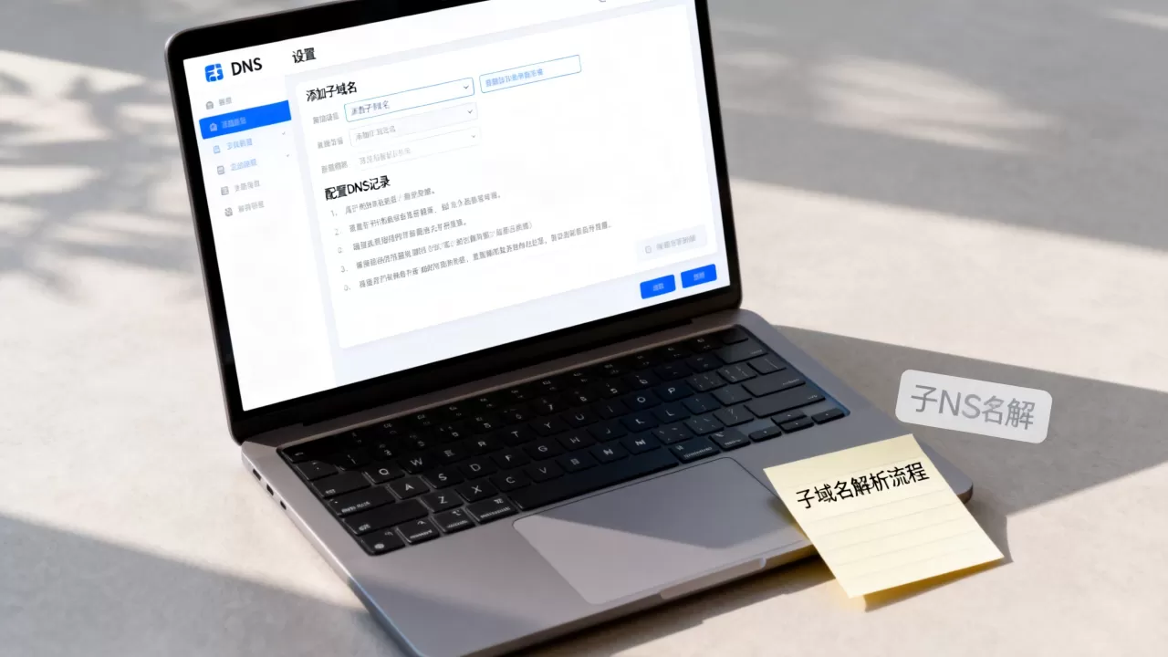 子域名解析设置教程,如何正确添加并解析子域名?DNS记录怎么配置才正确? 子域名解析设置教程,如何正确添加并解析子域名?DNS记录怎么配置才正确?