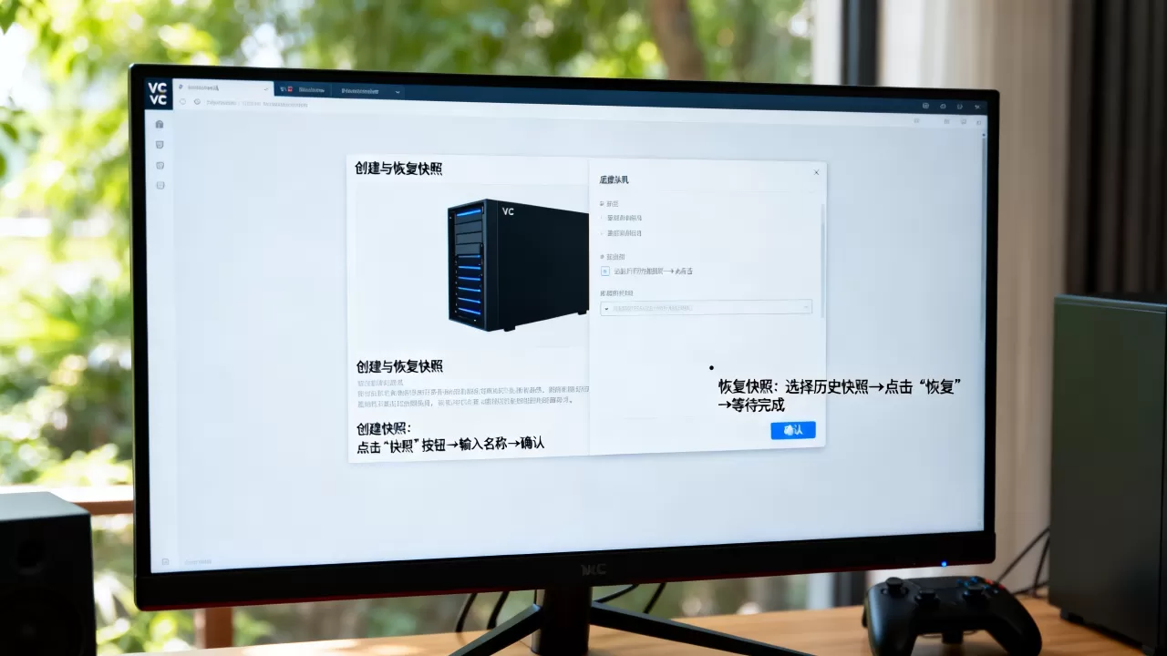 VC虚拟机快照如何创建与恢复,虚拟机快照怎么恢复 VC虚拟机快照如何创建与恢复,虚拟机快照怎么恢复
