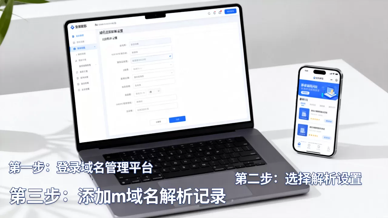 域名前加m如何正确解析到移动端？m域名解析设置步骤详解