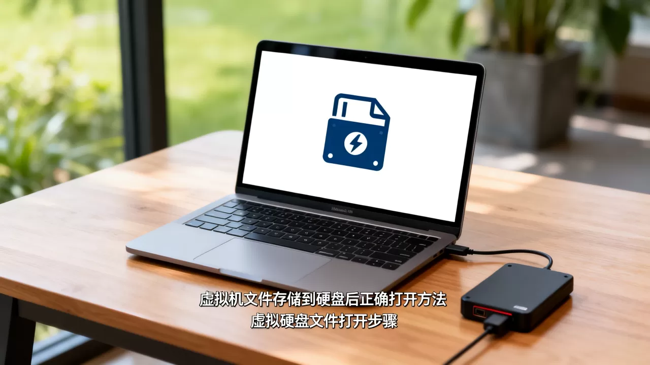 虚拟机文件存储到硬盘后，如何正确打开和运行？虚拟硬盘文件怎么打开