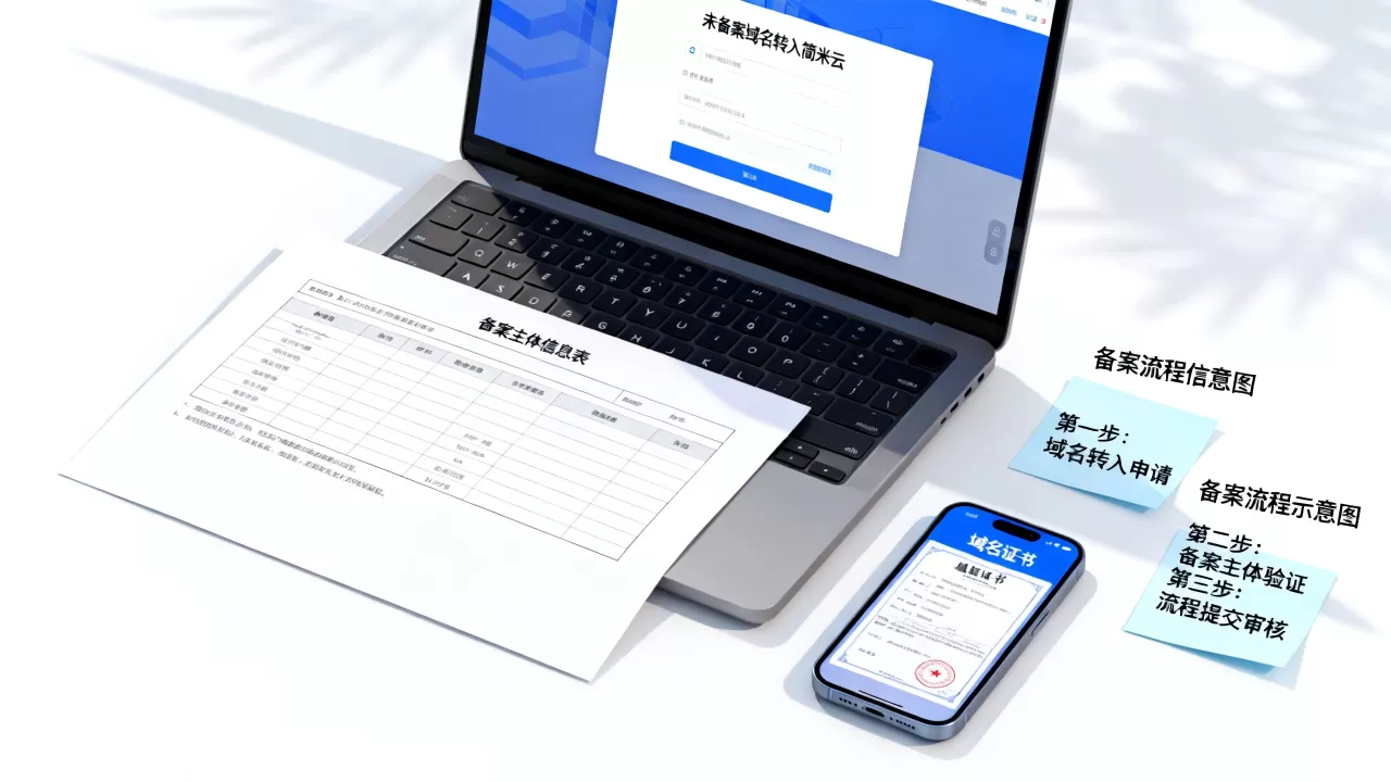 未备案域名转入简米云,备案主体能直接用吗,转入后备案流程怎么走 未备案域名转入简米云,备案主体能直接用吗,转入后备案流程怎么走