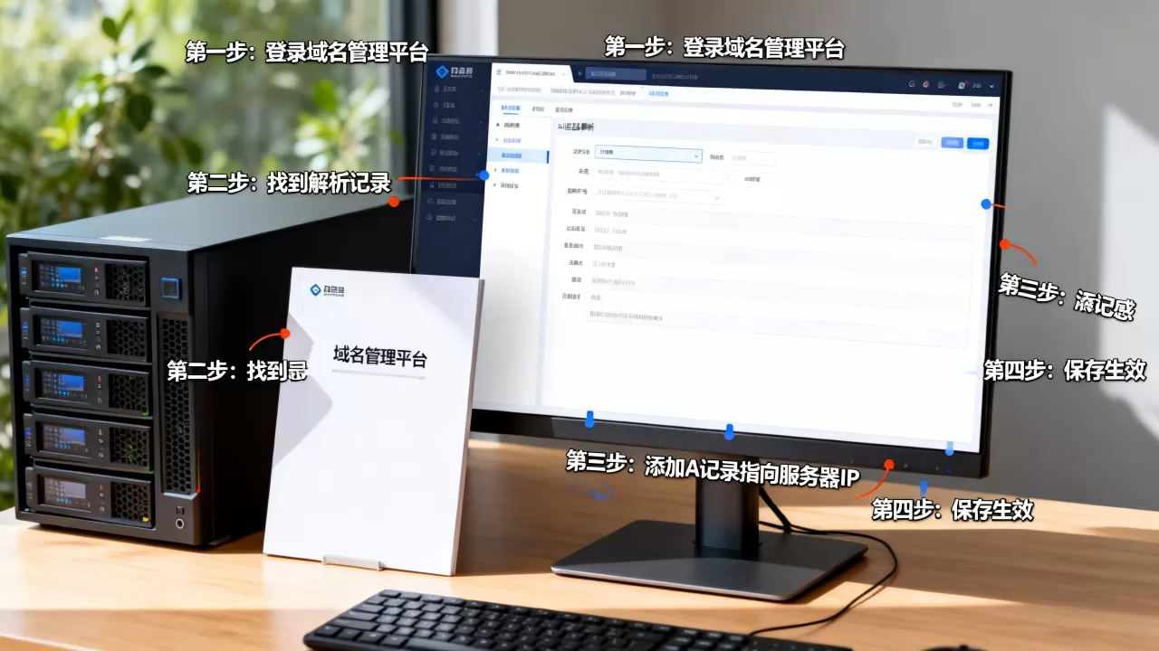 买了域名后怎么解析到服务器?域名解析教程,新手必看步骤 买了域名后怎么解析到服务器?域名解析教程,新手必看步骤