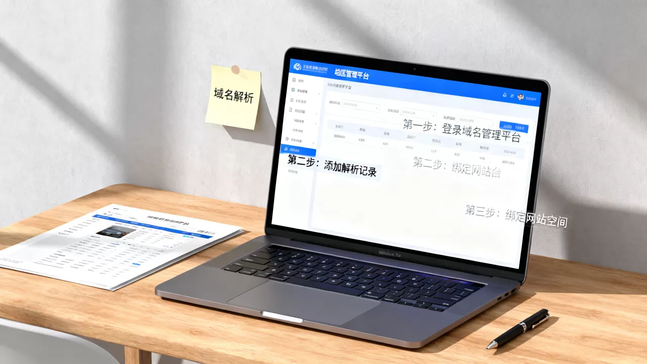 域名注册好了后怎么解析绑定网站上线？域名解析绑定教程
