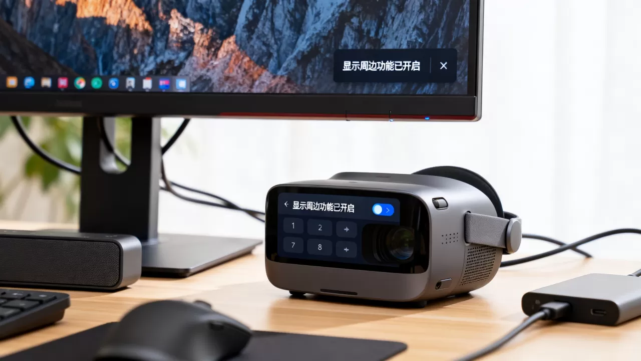 虚拟机显示周边功能怎么用？，开启后其他系统能发现设备吗？
