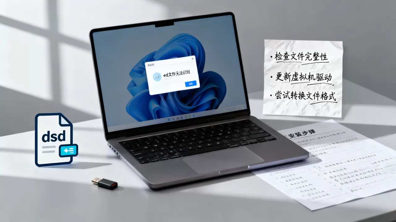 esd虚拟机安装失败怎么办,虚拟机无法识别esd文件怎么解决 esd虚拟机安装失败怎么办,虚拟机无法识别esd文件怎么解决