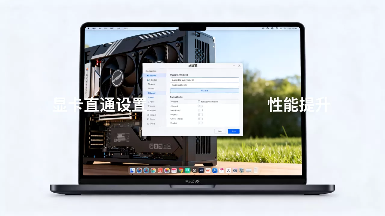 mac虚拟机如何直通显卡提升性能？虚拟机显卡直通设置方法