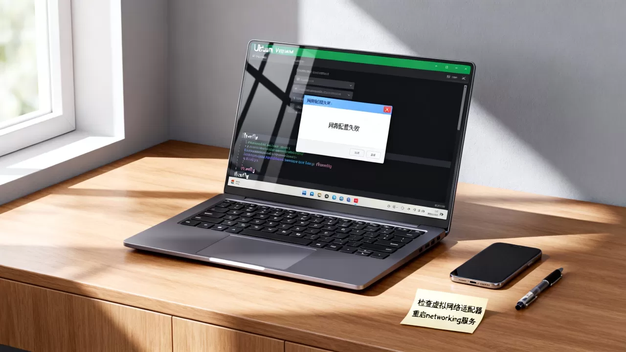 Ubuntu虚拟机utunbu网络配置失败怎么办，Ubuntu虚拟机连不上网怎么解决？