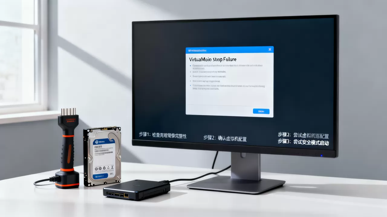 硬盘克隆虚拟机后如何解决启动失败问题？，虚拟机启动失败怎么办