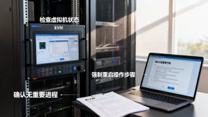 重启kvm虚拟机失败怎么办？虚拟机卡住不动如何强制重启？