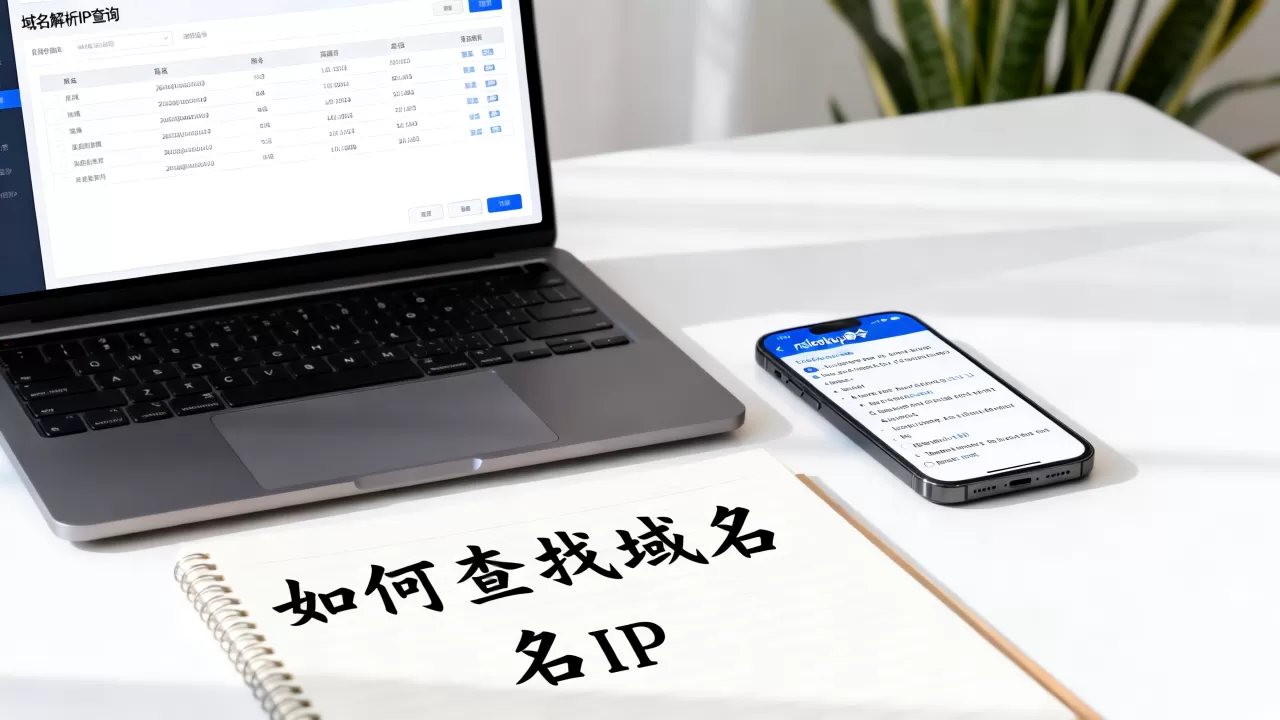 如何查找域名对应的IP地址？域名解析IP查询方法有哪些？