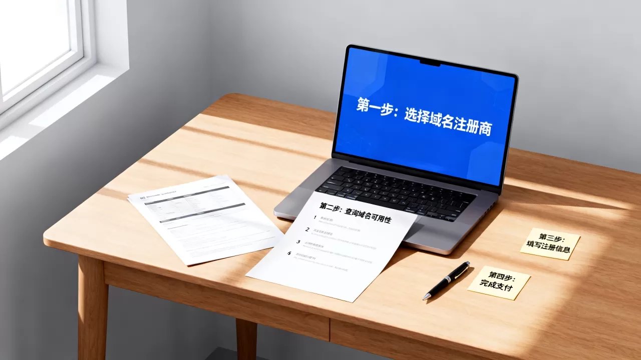 一级域名注册步骤有哪些?新手如何快速完成一级域名注册? 一级域名注册步骤有哪些?新手如何快速完成一级域名注册?