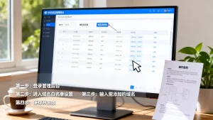 网址域名添加白名单具体操作步骤是怎样的，域名白名单怎么设置？