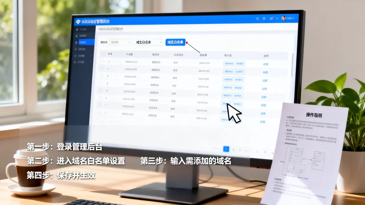 网址域名添加白名单具体操作步骤是怎样的,域名白名单怎么设置? 网址域名添加白名单具体操作步骤是怎样的,域名白名单怎么设置?