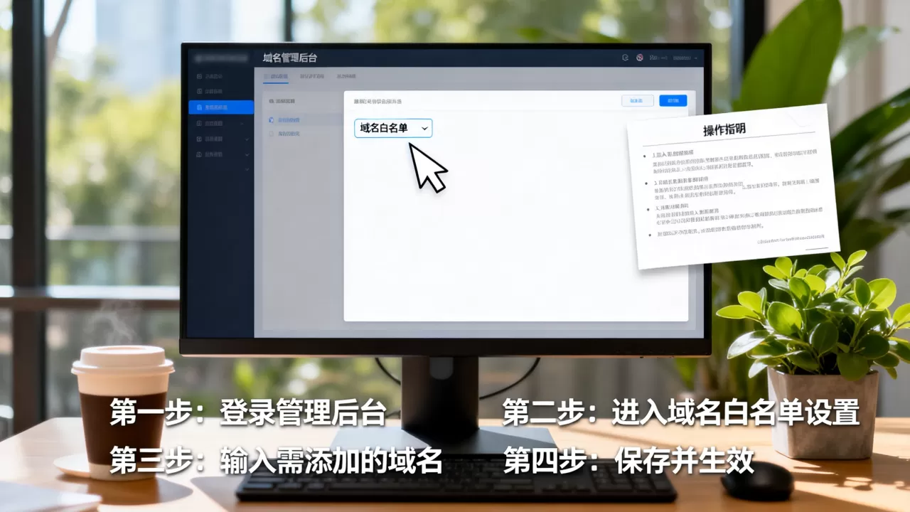 网址域名添加白名单具体操作步骤是怎样的,域名白名单怎么设置? 网址域名添加白名单具体操作步骤是怎样的,域名白名单怎么设置?