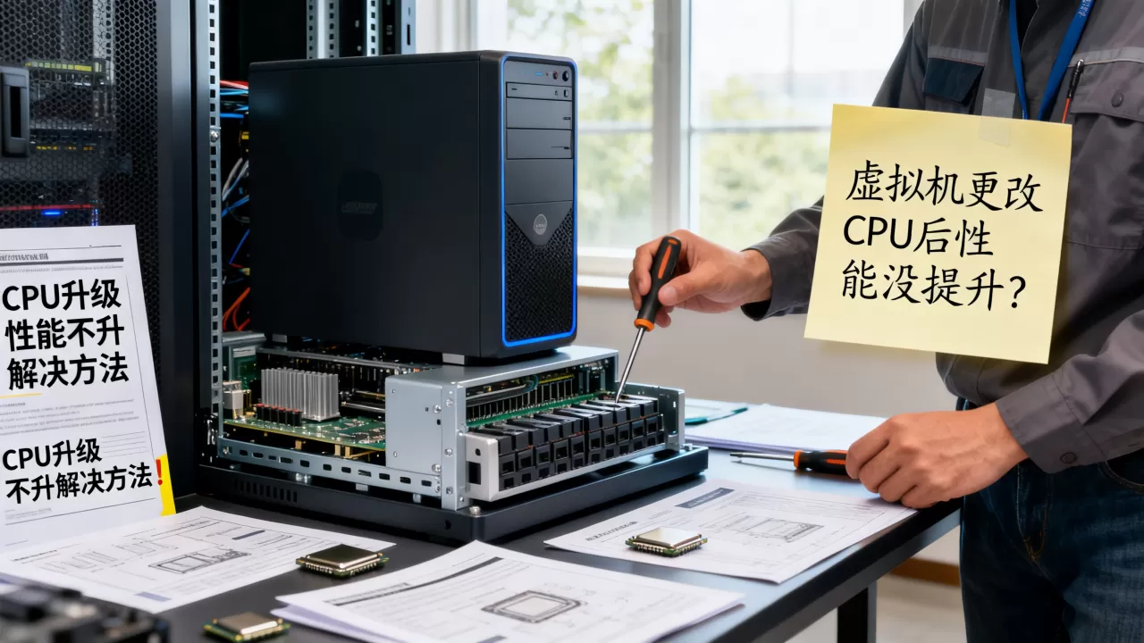 虚拟机更改CPU后性能没提升怎么办?CPU升级性能不升怎么解决 虚拟机更改CPU后性能没提升怎么办?CPU升级性能不升怎么解决