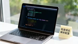 如何检查域名解析命令是否正确配置？域名解析检查命令怎么用？