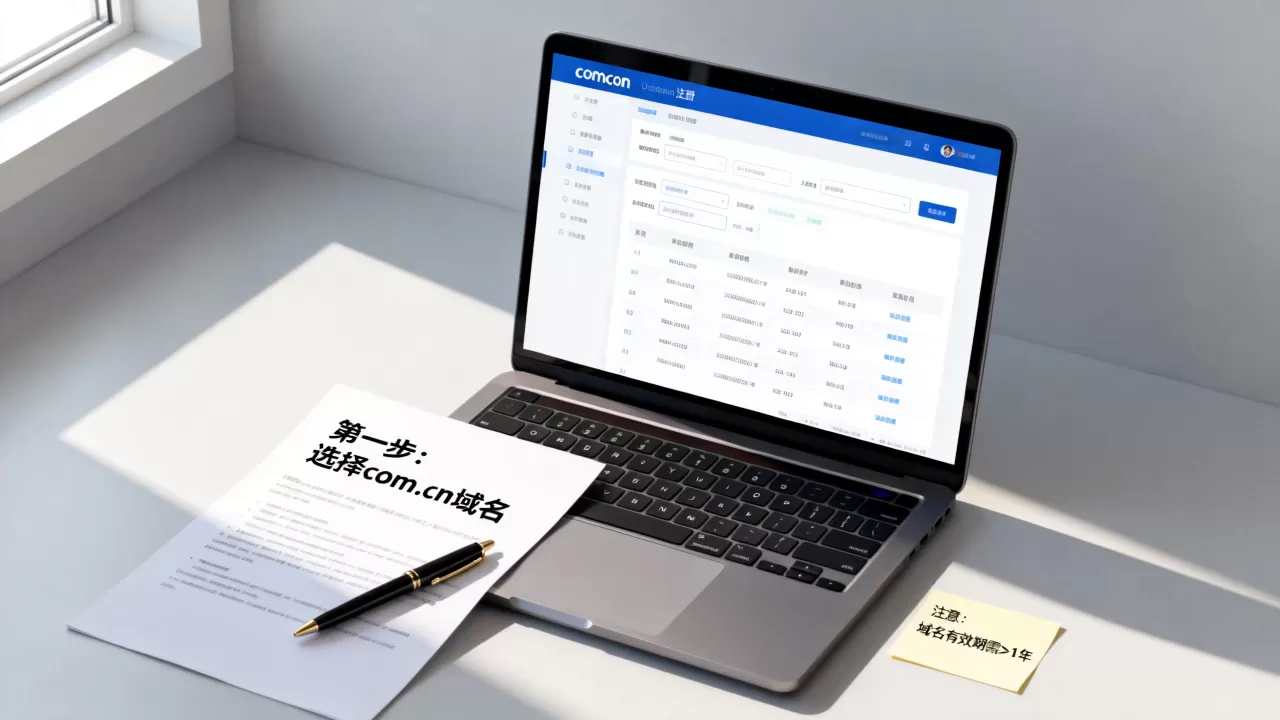 邮箱域名com.cn如何正确注册使用?com.cn域名注册流程与注意事项 邮箱域名com.cn如何正确注册使用?com.cn域名注册流程与注意事项