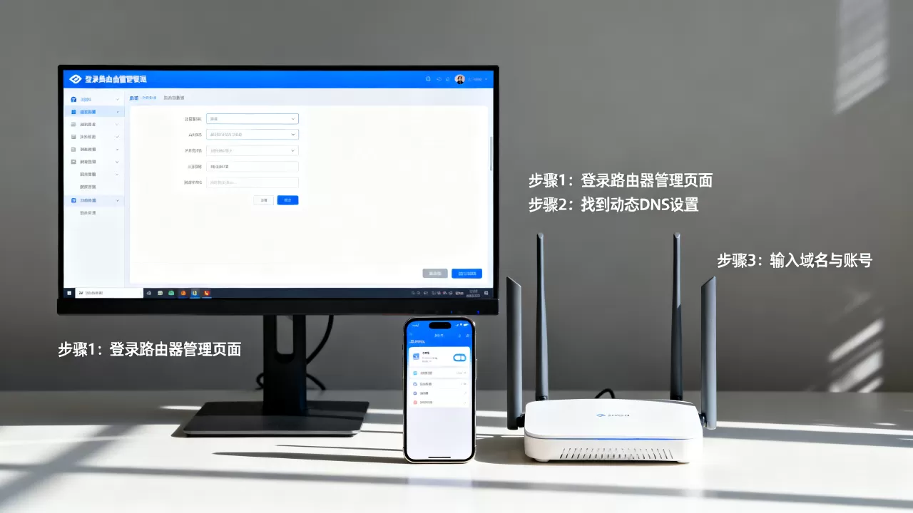 动态域名转发怎么设置？动态域名转发设置方法教程新手小白必看