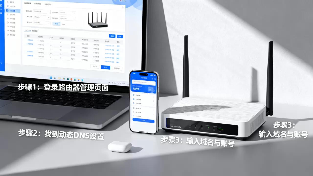动态域名转发怎么设置？动态域名转发设置方法教程新手小白必看