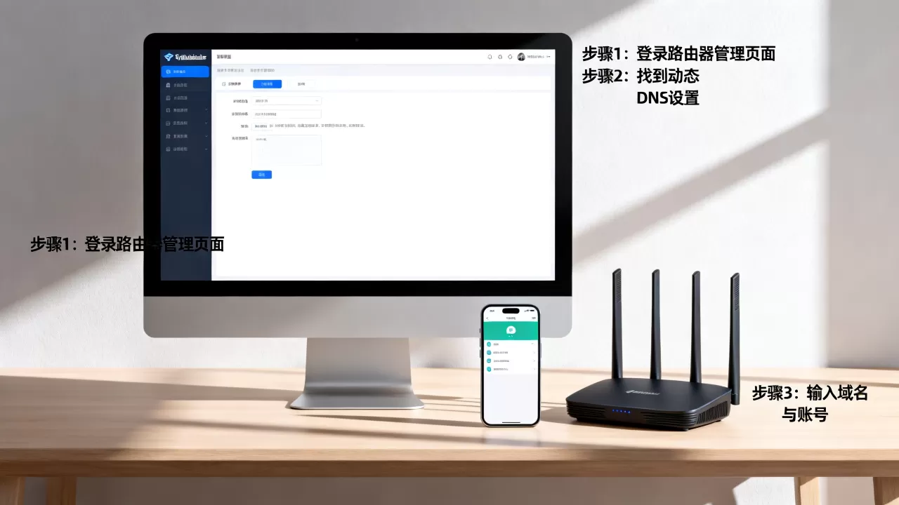 动态域名转发怎么设置？动态域名转发设置方法教程新手小白必看