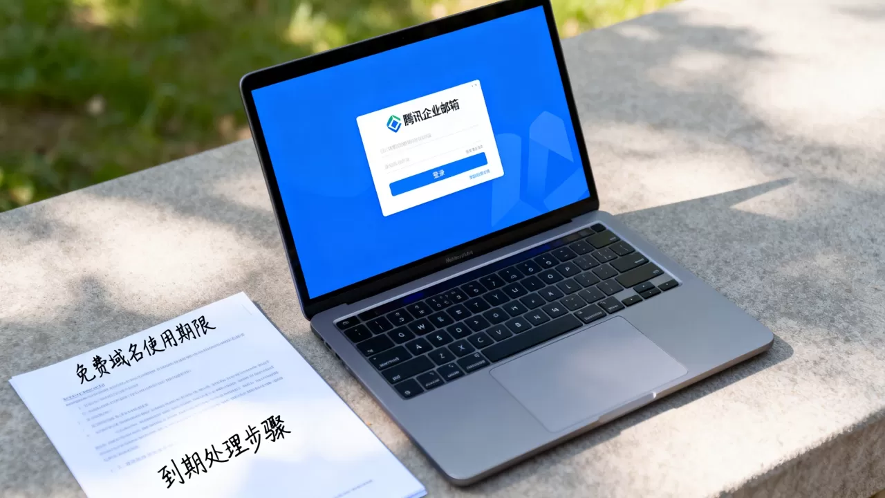 腾讯企业邮箱免费域名能永久使用吗，到期失效怎么办