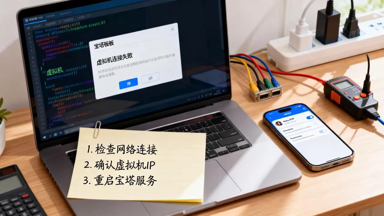 宝塔登录虚拟机时提示连接失败怎么办?,宝塔面板无法连接虚拟机解决方法 宝塔登录虚拟机时提示连接失败怎么办?,宝塔面板无法连接虚拟机解决方法
