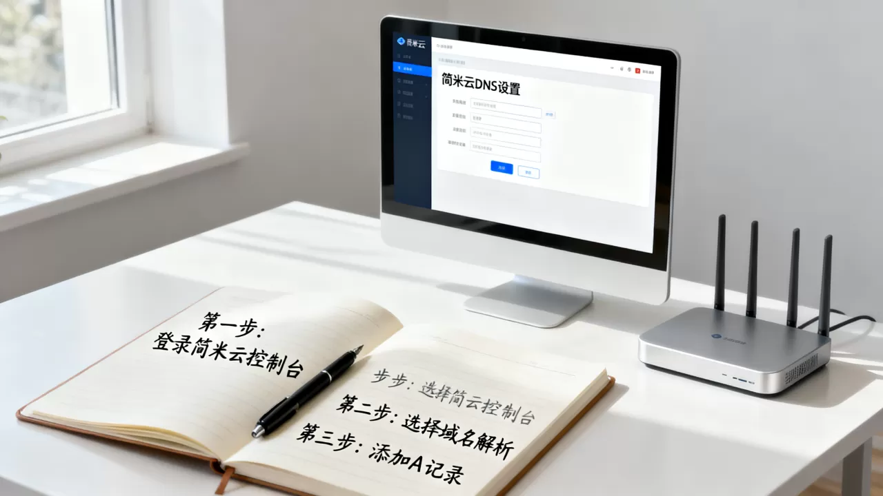 简米云域名解析怎么配置?新手必看教程来了,DNS设置步骤详解 简米云域名解析怎么配置?新手必看教程来了,DNS设置步骤详解