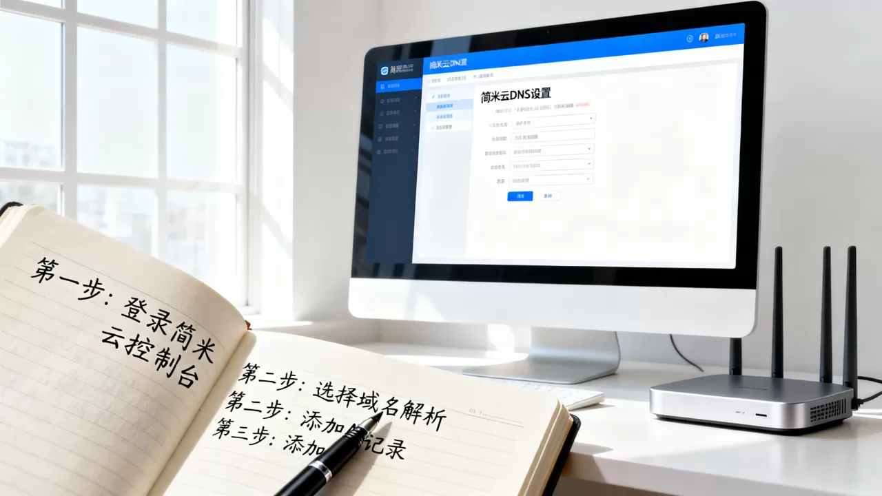 简米云域名解析怎么配置?新手必看教程来了,DNS设置步骤详解 简米云域名解析怎么配置?新手必看教程来了,DNS设置步骤详解
