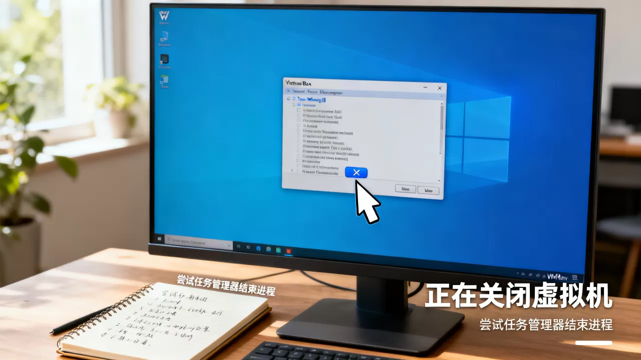 win关闭虚拟机没反应怎么办，虚拟机无法正常关闭怎么解决？